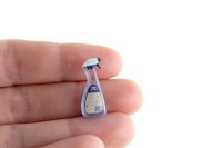 Vintage 1:12 Miniature Dollhouse Spray Bottle of Glass Cleaner