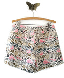 New Anthropologie Brocade "Floral Jacquard Shorts" by Cartonnier, Size 6, Originally $128
