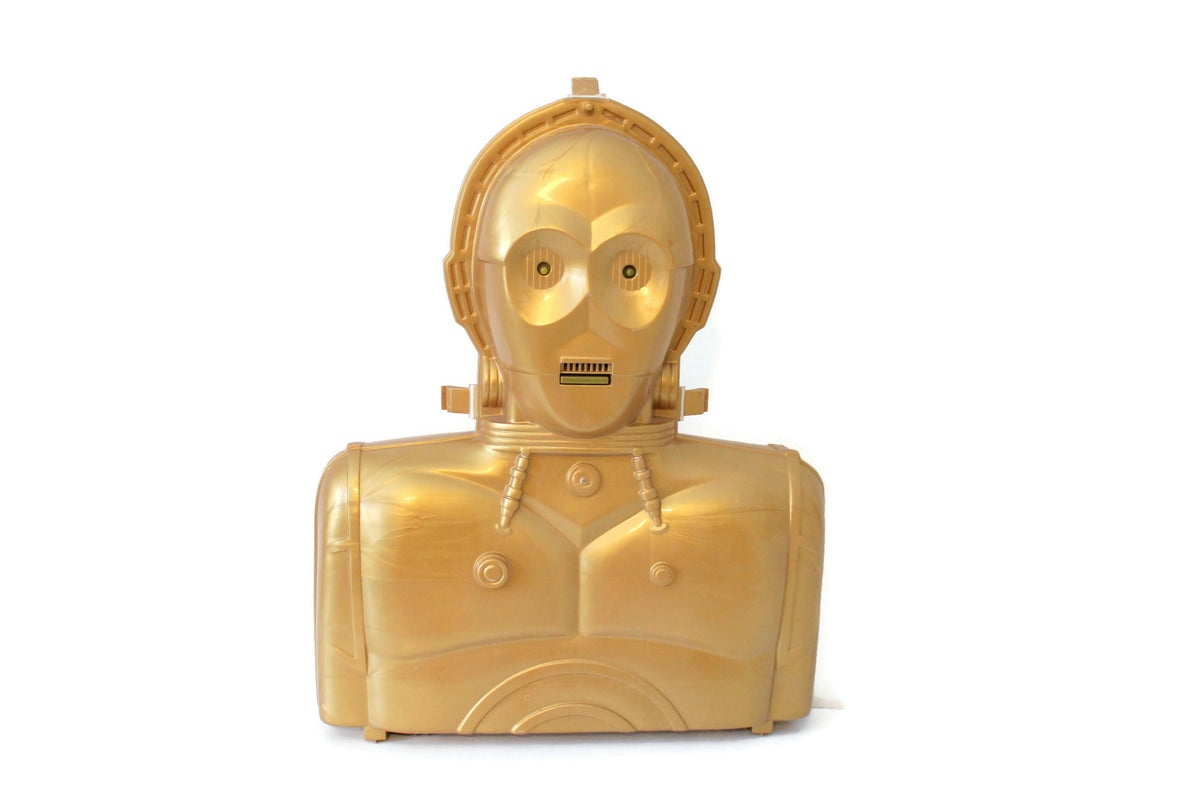 1983 Vintage Star Wars (ROTJ) C-3PO Collector’s store Case with 9 figures