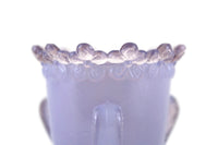 Vintage Degenhart Light Heliotrope Lavender Forget-Me-Not Toothpick Holder