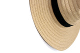 New Madewell Packable Braided Straw Hat in Natural Multi, Size M/L, Originally $40
