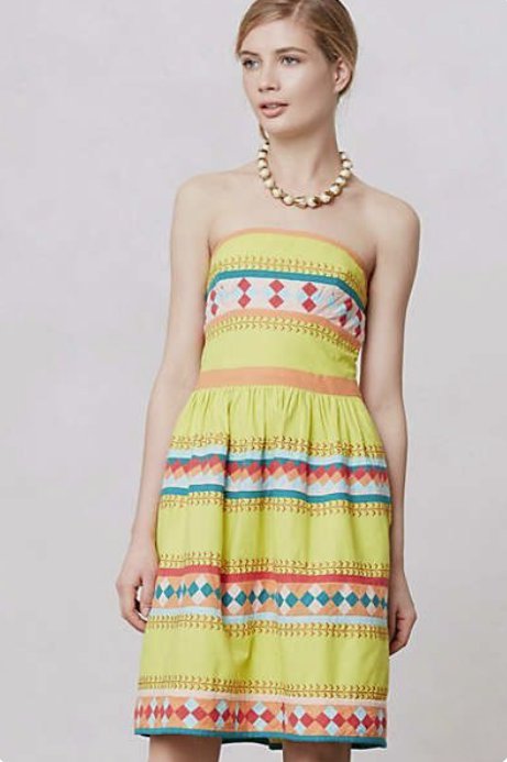 Anthropologie leifsdottir dress hotsell