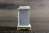 Vintage 1:12 Miniature Dollhouse White Wooden End Table, Side Table or Nightstand