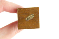 Vintage 1:12 Miniature Dollhouse Wooden Coat Rack