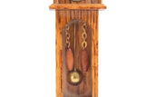 Vintage 1:12 Miniature Dollhouse Grandfather Clock