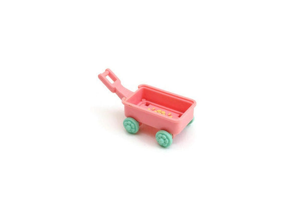 Vintage Fisher Price Precious Places Pink Plastic Wagon