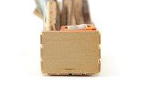 Artisan-Made Vintage 1:12 Miniature Dollhouse Crate of Dollhouse Building Tools & Accessories