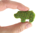 Artisan-Made Vintage 1:12 Miniature Dollhouse Animal-Shaped Topiaries