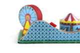 Artisan-Made 1:12 Miniature Dollhouse Carnival Diorama Playset