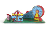 Artisan-Made 1:12 Miniature Dollhouse Carnival Diorama Playset
