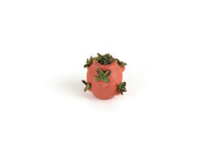 Artisan-Made Vintage 1:12 Miniature Dollhouse Succulents in Terracotta Planter Signed by Artist