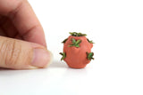 Artisan-Made Vintage 1:12 Miniature Dollhouse Succulents in Terracotta Planter Signed by Artist