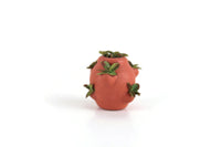 Artisan-Made Vintage 1:12 Miniature Dollhouse Succulents in Terracotta Planter Signed by Artist