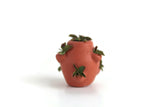 Artisan-Made Vintage 1:12 Miniature Dollhouse Succulents in Terracotta Planter Signed by Artist