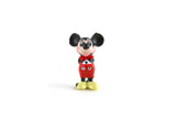 Artisan-Made Vintage 1:12 Miniature Dollhouse Metal Mickey Mouse Toy Figurine