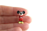 Artisan-Made Vintage 1:12 Miniature Dollhouse Metal Mickey Mouse Toy Figurine