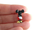 Artisan-Made Vintage 1:12 Miniature Dollhouse Metal Mickey Mouse Toy Figurine