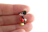 Artisan-Made Vintage 1:12 Miniature Dollhouse Metal Mickey Mouse Toy Figurine