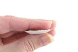 Artisan-Made Vintage 1:12 Miniature Dollhouse Red Porcelain Serving Tray Signed by Artist