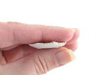 Artisan-Made Vintage 1:12 Miniature Dollhouse Red Porcelain Serving Tray Signed by Artist