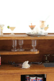 Artisan-Made Vintage 1:12 Miniature Dollhouse Wooden Liquor Cocktail Bar with Sink & Accessories