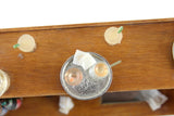 Artisan-Made Vintage 1:12 Miniature Dollhouse Wooden Liquor Cocktail Bar with Sink & Accessories