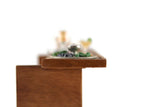 Artisan-Made Vintage 1:12 Miniature Dollhouse Wooden Liquor Cocktail Bar with Sink & Accessories