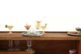 Artisan-Made Vintage 1:12 Miniature Dollhouse Wooden Liquor Cocktail Bar with Sink & Accessories