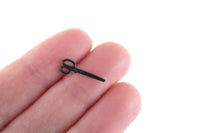 Vintage 1:12 Miniature Dollhouse Black Scissors