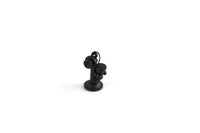 Vintage 1:12 Miniature Dollhouse Black Candlestick-Style Telephone