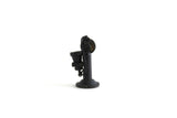 Vintage 1:12 Miniature Dollhouse Black Candlestick-Style Telephone