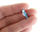 Vintage 1:12 Miniature Dollhouse Blue Jay Bird Figurine