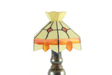 Vintage Miniature Dollhouse Stained Glass Table Lamp