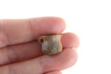 Vintage 1:12 Miniature Dollhouse Terracotta & Brown Ceramic Pitcher or Vase