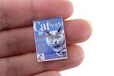 Vintage 1:12 Miniature Dollhouse Cat World Magazine