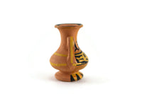 Vintage 1:12 Miniature Dollhouse Terracotta Southwest Painted Urn Vase