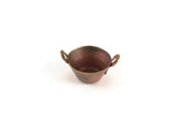 Vintage 1:12 Miniature Dollhouse Copper Mixing Bowl