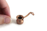 Vintage 1:12 Miniature Dollhouse Copper Turkish Coffee Pot