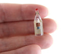 Vintage 1:12 Miniature Dollhouse Bottle of Gin