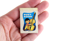 Vintage 1:6 Miniature Dollhouse Busy Book with Activities