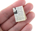 Vintage 1:12 Miniature Dollhouse Chicago Tribune Newspaper