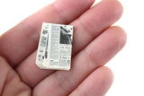 Vintage 1:12 Miniature Dollhouse Chicago Tribune Newspaper