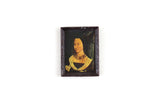 Vintage 1:12 Miniature Dollhouse Framed Portrait Painting of a Woman