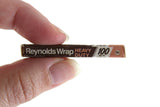 Vintage 1:12 Miniature Dollhouse Heavy Duty Reynold's Wrap Aluminum Foil