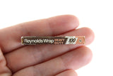 Vintage 1:12 Miniature Dollhouse Heavy Duty Reynold's Wrap Aluminum Foil
