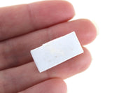 Vintage 1:12 Miniature Dollhouse White & Pink Tissue Box