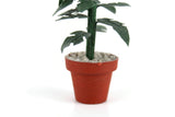 Vintage 1:12 Miniature Dollhouse Potted Floor Plant