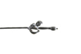 Vintage 1:12 Miniature Dollhouse Silver Rapier Sword