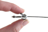 Vintage 1:12 Miniature Dollhouse Silver Rapier Sword