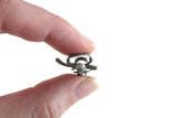Vintage 1:12 Miniature Dollhouse Silver Rapier Sword